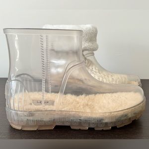 UGG Drizlita waterproof see through rain boots